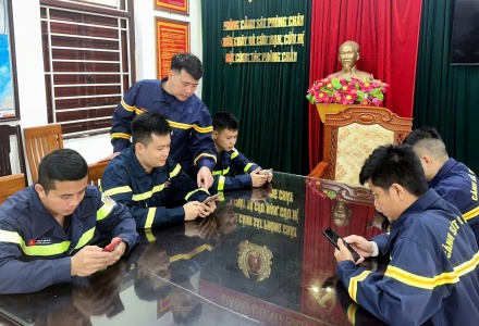 Thanh Hóa: Tuổi trẻ Công an tỉnh tích cực hưởng ứng cuộc thi tìm hiểu về bầu cử