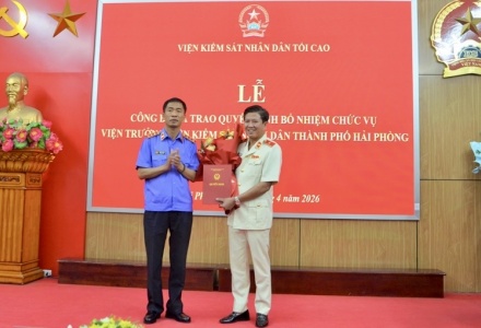 Hải Phòng có tân Viện trưởng Viện Kiểm sát nhân dân thành phố