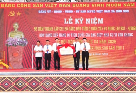 Kỷ niệm 95 năm thành lập Chi bộ Đảng đầu tiên miền ở Tây xứ Nghệ