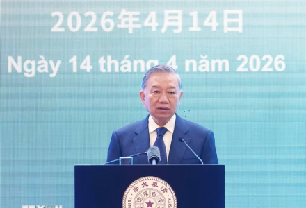 Tổng Bí thư, Chủ tịch nước Tô Lâm phát biểu chính sách tại Đại học Thanh Hoa (Trung Quốc)