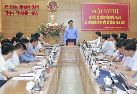 Thanh Hóa: Xác định trách nhiệm của từng đơn vị trong giải ngân vốn đầu tư công