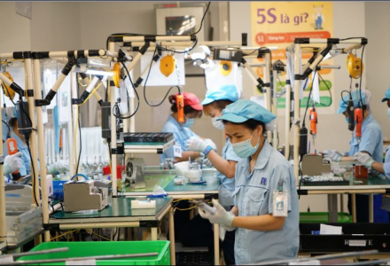 Ngành chế biến, chế tạo đóng vai trò quan trọng vào đà phục hồi của nền kinh tế