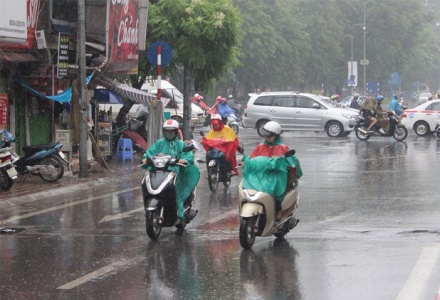 Dự báo thời tiết ngày 8/5: Bắc Bộ, Thanh Hóa và Nghệ An có mưa to đến rất to