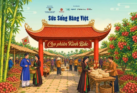 Khai mạc “Chợ phiên Kinh Bắc” trong chương trình “Sức sống hàng Việt”