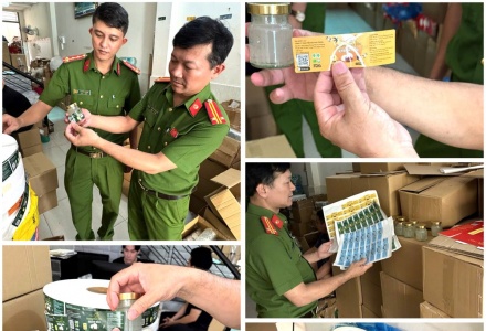Thanh Hóa: Triệt phá đường dây sản xuất, buôn bán hũ yến giả quy mô lớn