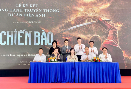 Thanh Hóa: Công bố phim điện ảnh lịch sử “Chiến Bào” tại khu di tích lịch sử Lam Kinh