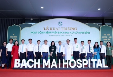 Khai trương Bệnh viện Bạch Mai cơ sở Ninh Bình