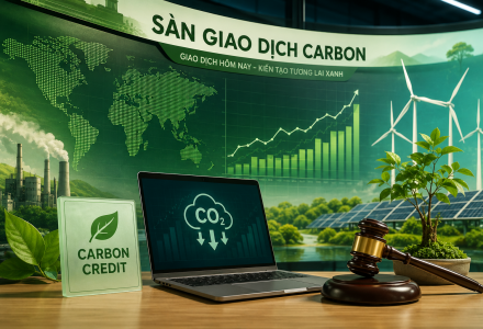 Sàn giao dịch carbon trong nước chính thức khai trương từ ngày 29/6