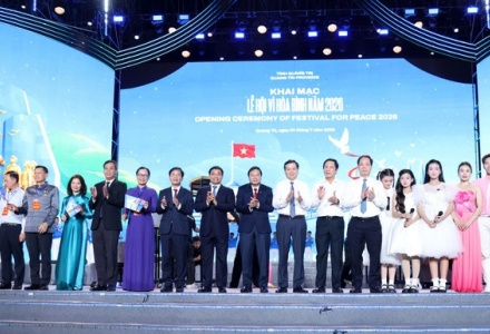Khai mạc Lễ hội Vì Hòa bình 2026: Lan tỏa thông điệp hòa bình từ Quảng Trị đến thế giới