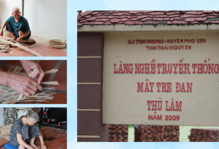 Lặng lẽ giữ hồn cốt nghề mây tre đan ở Thái Nguyên