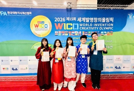 Nhóm nghiên cứu trường THCS – THPT Newton xuất sắc giành HCV tại Cuộc thi WICO 2026