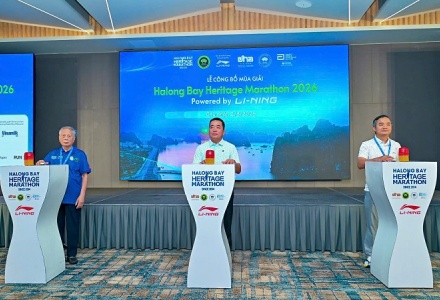 Chính thức công bố mùa giải Marathon Quốc tế Di sản Hạ Long 2026
