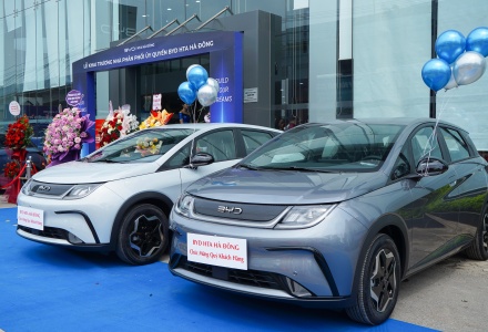 BYD Việt Nam mở thêm một Showroom tại Hà Đông
