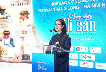 Festival Thăng Long - Hà Nội 2026: Kết nối di sản, nghệ thuật và sáng tạo trong 'dòng chảy di sản'