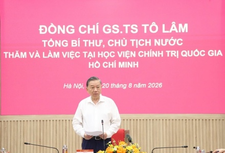 Học viện Chính trị quốc gia Hồ Chí Minh phải là nơi vấn đề khó được nghiên cứu đến cùng