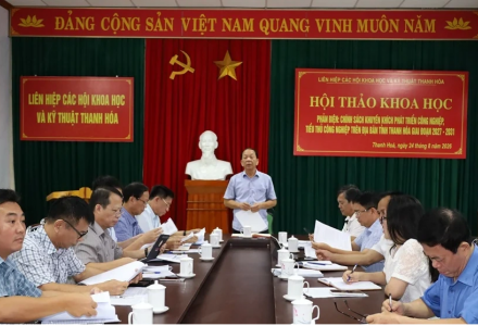 Khuyến khích phát triển công nghiệp, tiểu thủ công nghiệp tại tỉnh Thanh Hóa