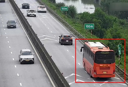 Từ 27/8, xử phạt lỗi không giữ khoảng cách an toàn trên cao tốc Pháp Vân - Nghi Sơn