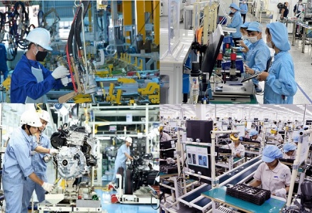 Sản xuất công nghiệp tháng 8 bứt tốc