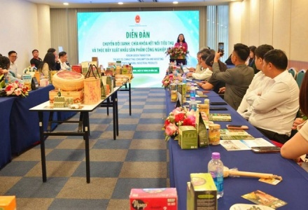 Chuyển đổi xanh: Chìa khóa thúc đẩy xuất khẩu sản phẩm công nghiệp nông thôn