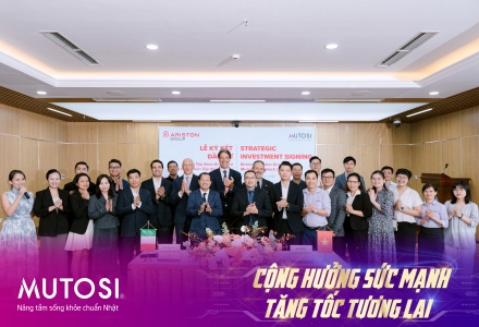 Mutosi × Ariston Group: Từ nội lực Việt đến chương tăng trưởng mới