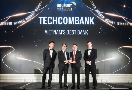 Techcombank lần thứ 6 liên tiếp được Euromoney vinh danh “Ngân hàng Tốt nhất Việt Nam”