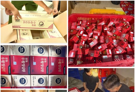 Triệt phá đường dây sản xuất, buôn bán thuốc An Cung và mỹ phẩm nhập ngoại giả quy mô lớn