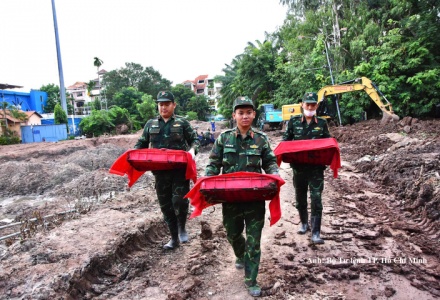 Phát hiện, quy tập thêm 6 bộ hài cốt liệt sĩ tại Công viên Lê Thị Riêng