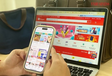 Shopee và TikTok Shop chiếm gần 98% thị phần thương mại điện tử