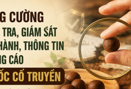 Tăng cường kiểm tra, giám sát lưu hành thuốc cổ truyền