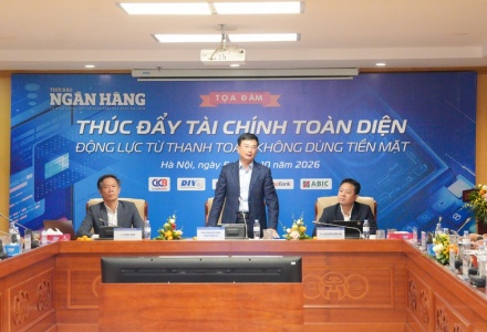 Thanh toán không dùng tiền mặt là động lực thúc đẩy tài chính toàn diện