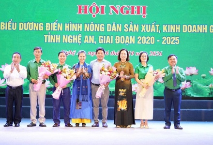 Nghệ An biểu dương 130 hộ nông dân sản xuất, kinh doanh giỏi tiêu biểu