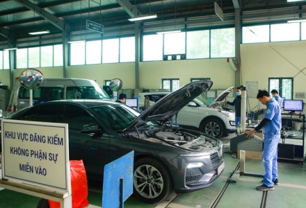Biểu giá kiểm định ô tô tối đa lên tới 518.200 đồng