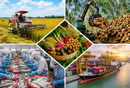 Xuất khẩu nông, lâm, thủy sản đạt gần 63 tỷ USD trong 10 tháng