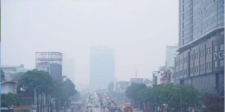 Hà Nội tiếp tục ô nhiễm không khí nghiêm trọng 