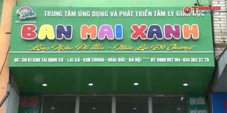Ban Mai Xanh: Trung tâm ứng dụng tâm lý và phát triển giáo dục cho trẻ “ tự kỉ ”
