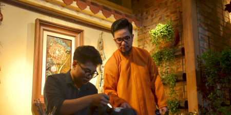 “Dòng chảy sơn mài Việt” tại phố cổ: Đánh thức di sản, kết nối sáng tạo đương đại