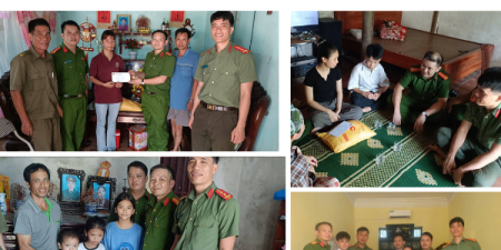 Công an xã Triệu Lộc lan tỏa phong trào thi đua “Ba nhất” bằng những việc làm thiết thực