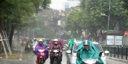 Dự báo thời tiết ngày 26/6: Bắc Bộ có mưa dông, trời dịu mát