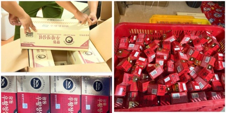 Triệt phá đường dây sản xuất, buôn bán thuốc An Cung và mỹ phẩm nhập ngoại giả quy mô lớn