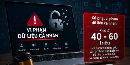 Thu thập dữ liệu làm lộ thông tin nhạy cảm có thể bị phạt đến 60 triệu đồng