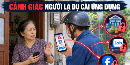 Ninh Bình: Cảnh báo thủ đoạn giả danh nhân viên điện, nước đến nhà yêu cầu cài ứng dụng để chiếm đoạt tài sản