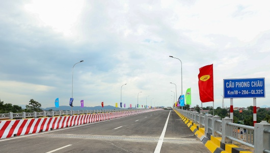Bổ sung vốn cho Phú Thọ mở rộng đường nối cầu Phong Châu với đường liên vùng