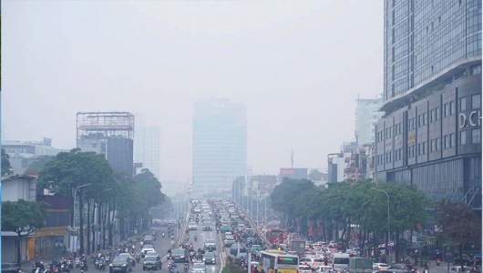 Hà Nội tiếp tục ô nhiễm không khí nghiêm trọng 