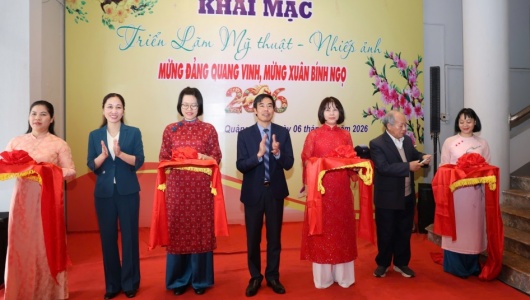 Quảng Ninh khai mạc triển lãm 'Mừng Đảng - mừng xuân' 2026