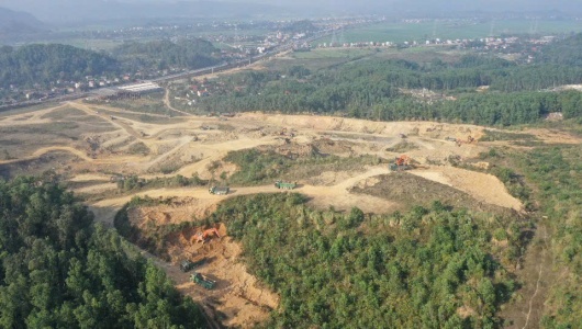 Thanh Hóa: Xác nhận đăng ký thu hồi hơn 80.000 m³ đất san lấp tại dự án Nhà máy giày da Luận Thành