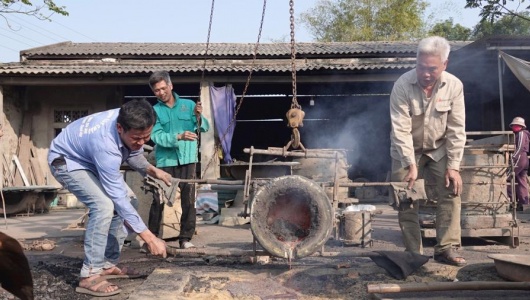 Làm sống lại làng nghề đúc đồng ở Thiệu Trung, Thanh Hoá