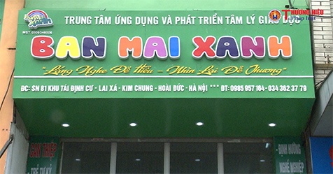 Ban Mai Xanh: Trung tâm ứng dụng tâm lý và phát triển giáo dục cho trẻ “ tự kỉ ”