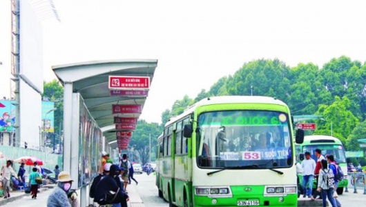 TP Hồ Chí Minh miễn vé xe buýt cho hành khách ngày 30/4