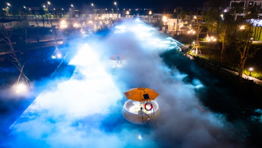 Lạc vào thế giới cổ tích trên Dòng sông Ánh sáng tại TP Thiên niên kỷ T&T City Millennia