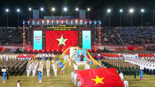 Khai mạc Đại hội Thể dục thể thao thành phố Hải Phòng lần thứ X